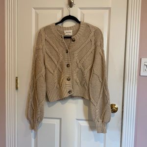 Wilfred cropped cardigan